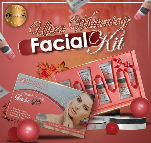 JESSICA Ultra Whitening Facial Kit  Pack of 7