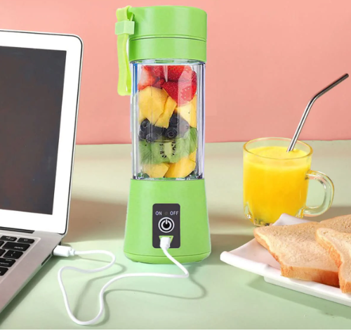 Elegance Juicer Mini  Portable Outdoor Usb Charging  Fruit Vegetable Crushed Blender (random Color)