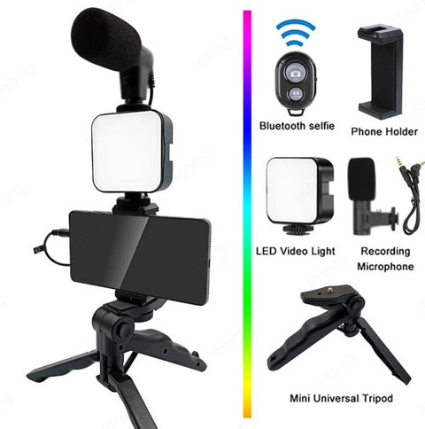 Portable Vlogging Kit Video Making Equipment