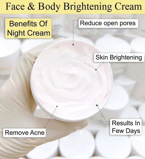 Night Cream For Bright, White And Clear Skin