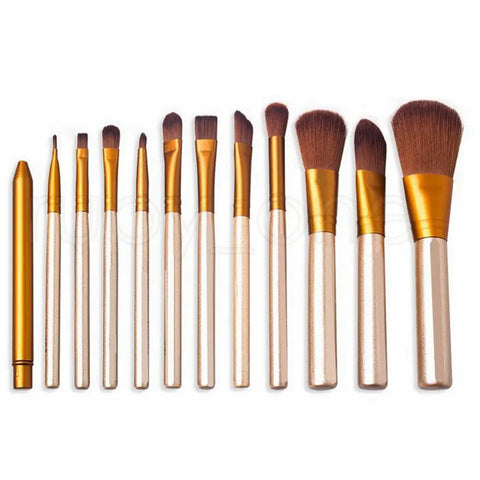 Elegance 12 Pcs Professional Makeup Brush Set