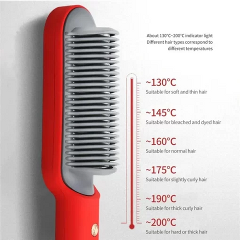 Professional Hair Straightener Brush