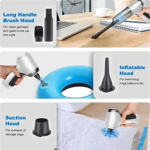 3 In 1 Portable & Multifunctional Vacuum Cleaner